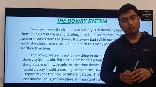 The dowry system essay [upl. by Cirri665]