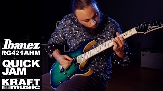 Ibanez RG421AHM  Quick Jam [upl. by Akinas]