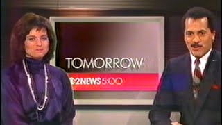 Lester Holt in 1985 WCBSTV Complete Newscast [upl. by Torp]