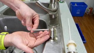 Soap dispenser installation and troubleshooting [upl. by Ardnuas]