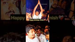 Happy Birthday Vinish 💝  challenging star darshan shorts shortsfeed shortsbeta [upl. by Ellevel898]