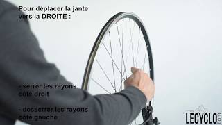 Apprendre à dévoiler une roue vélo [upl. by Ailati]