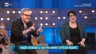 Il duo comico Maria Di Biase e Corrado Nuzzo  Da Noi a Ruota Libera 08052022 [upl. by Bourgeois285]