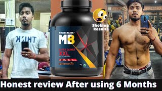 MuscleBlaze XXL Mass Gainer Review  MB XXL Mass Gainer Honest Review after using 6 Months 🔥🔥HINDI [upl. by Darreg]