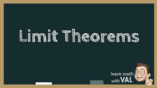 Limit Theorems  Calculus 1 [upl. by Smailliw]