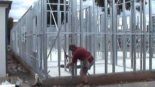 Paal Kit Homes Construction Video [upl. by Mettah]