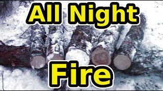 Learn The Siberian All Night Log Fire [upl. by Nnylylloh732]