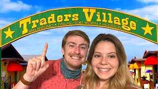 Traders Village  VISITING THE BIGGEST FLEA MARKET IN TEXAS [upl. by Artened]