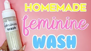 HOMEMADE FEMININE WASH PH Balanced Ι TaraLee [upl. by Ybbob]