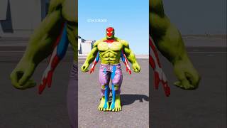 SpiderHulk vs DeadpoolHulk Ultimate Hulk Battle Begins 💥🔥 shorts [upl. by Ungley968]