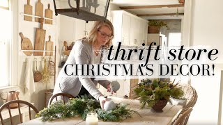 Christmas Thrift Haul amp Vintage Decor Inspiration  Timeless Holiday Finds [upl. by Uchida963]