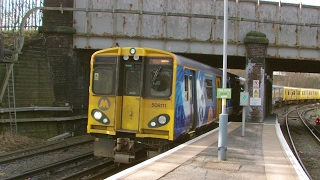 Half an Hour at 216  Birkenhead North Station 1022017  Class 507 508 terminus [upl. by Monjan]