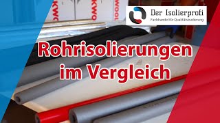 verschiedene Rohrisolierungen im Vergleich [upl. by Atiuqel]