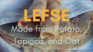 Lefse  Potato Flatbread [upl. by Murton93]