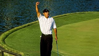 TPC Sawgrass Stadium Stories Tiger Woods quotBetter than mostquot [upl. by Dobb455]