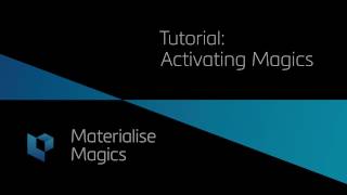 Tutorial How to activate your Materialise Magics license [upl. by Elias]