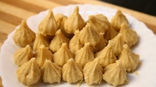 Instant Mawa Modak Recipe  Khoya Modak Recipe By Archana  खोया मोदक  Ganesh Chaturthi Bhog Recipe [upl. by Nosduh]