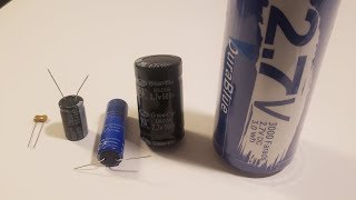 SuperCapacitors amp Electrolytic Capacitors  Basic Introduction [upl. by Patricia656]