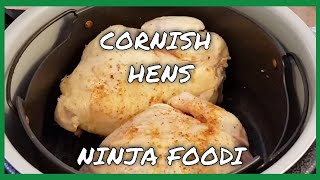 Ninja Foodi  How To Cook Cornish Hens [upl. by Asseneg]