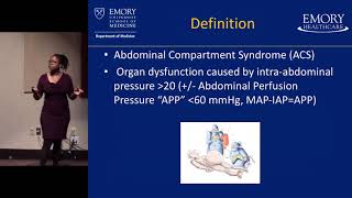 Intraabdominal Hypertension  Wendy R Greene MD [upl. by Mighell]