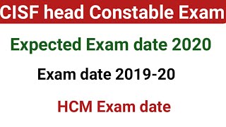 CISF HCM Admit Card amp Syllabus  CISF HC Ministerial Exam Date  CISF HC Exam [upl. by Lenrow713]