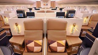 Etihad Airways Boeing 787 Dreamliner Business Class Studio from Abu Dhabi to Bangkok [upl. by Rekab]