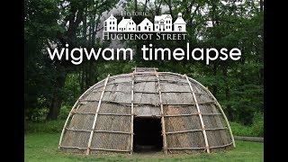 Building a Wigwam Time Lapse [upl. by Ettenaj790]