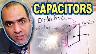 How CAPACITORS Work ElectroBOOM101006 [upl. by Kalie599]