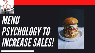 Top 5 menu psychology techniques to increase sales [upl. by Max]