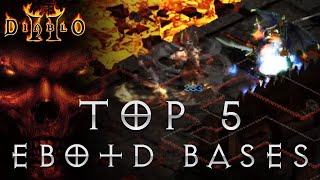 Top 5 Breath of the Dying Bases  Diablo 2 [upl. by Lombardy760]