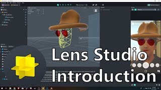 Snapchat Lens Studio Beginner [upl. by Mehcanem]