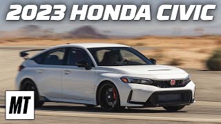 NEW 2023 Honda Civic Type R First Drive  MotorTrend [upl. by Tasia34]