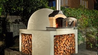 How to Build our Wood Fired Brick Pizza Oven Kit [upl. by Alig]