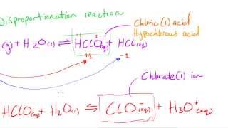 Chlorine and Water  AS Chemistry [upl. by Costanzia]