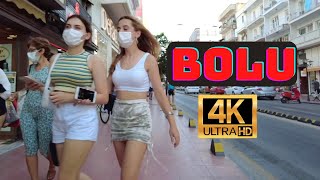 BOLU 4K Şehir Merkezi Turu  İzzet Baysal Caddesi  TURKEY  BOLU WALK [upl. by Salakcin]