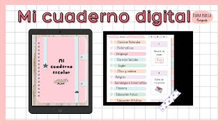 Cómo diseño mi CUADERNO DIGITAL en GoodNotes 5 ✏️📚🎨 [upl. by Adiv]