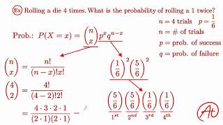 Binomial Distribution EXPLAINED with Examples [upl. by Waxler]