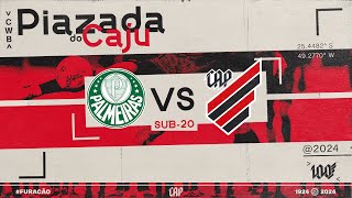 Palmeiras x Athletico Paranaense  Brasileiro Sub20  TRANSMISSÃO EM ÁUDIO [upl. by Notluf647]