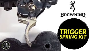 Browning A Bolt and A Bolt II Trigger Adjustment Trigger Spring Kit  MCARBO [upl. by Ailito]