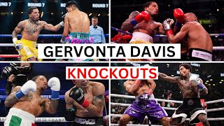 Gervonta Davis 280 Knockouts amp Highlights [upl. by Anceline340]