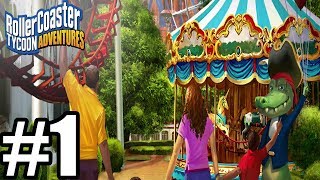 RollerCoaster Tycoon Adventures Gameplay Walkthrough Part 1  Nintendo Switch [upl. by Lorenzana32]