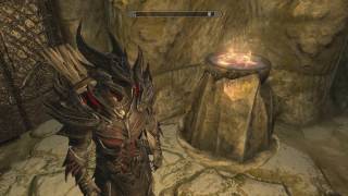 How to reenter the Throne room in High Gate Ruins in Skyrim [upl. by Barnebas]