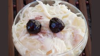 Buko Salad  Filipino Dessert Buko salad recipe Buko Coconut Dessert Filipino Coconut Dessert [upl. by Ailhat]