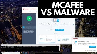 McAfee Total Protection 2020 Test vs Malware [upl. by Oika]