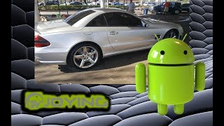 Joying Android Radio install into R230 SL65 AMG  Full instructions [upl. by Enyak]