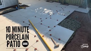 Porcelain Patios The 10Minute Guide You Need [upl. by Annaiv]