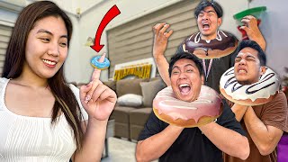 MINI DONUT PRANK sa BG House [upl. by Eelirrem463]