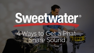 4 Ways to Get a Phat Snare Sound [upl. by Eirrol]