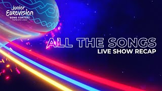 Official Recap  LIVE SHOW  Junior Eurovision Song Contest 2022 [upl. by Rennerb]