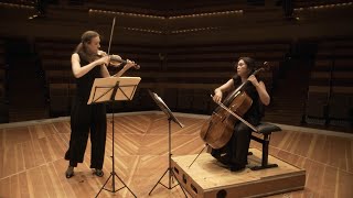 Maurice Ravel Sonata for Violin and Cello [upl. by Weisbrodt]